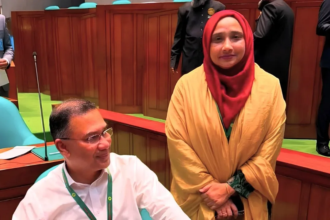 প্রধানমন্ত্রী তারেক রহমানের সাথে সংরক্ষিত নারী আসনের সংসদ সদস্য ফেরদৌসী আহমেদ মিষ্টি